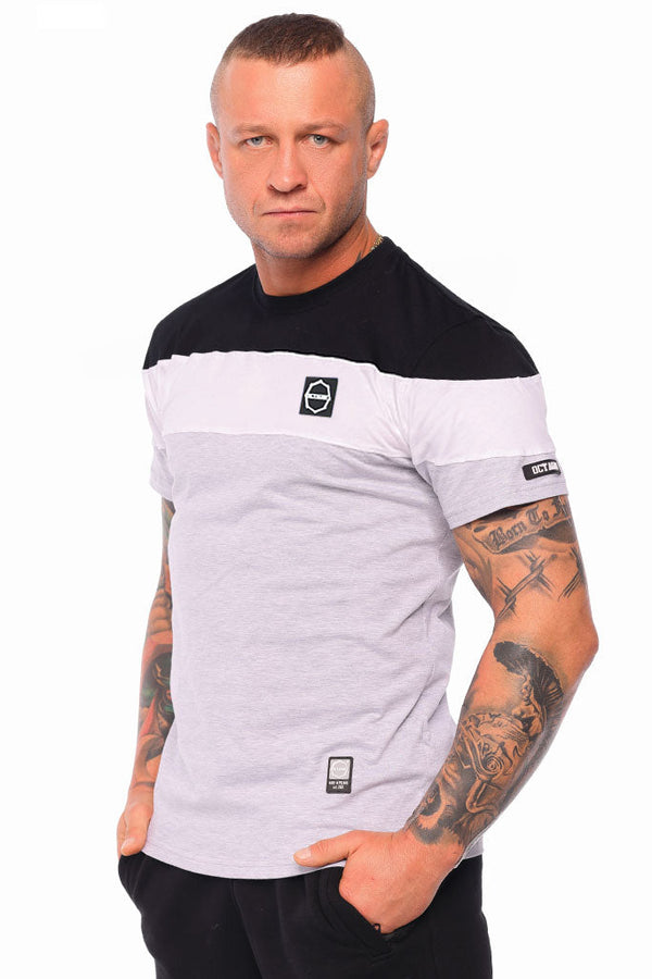 T-shirt Octagon trójkolorowy Tyle Szans Ile Odwagi