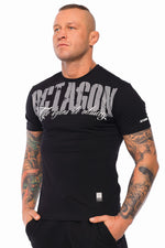 T-Shirt Octagon Tyle Szans Ile Odwagi 2 schwarz