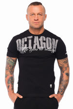 T-Shirt Octagon Tyle Szans Ile Odwagi 2 schwarz
