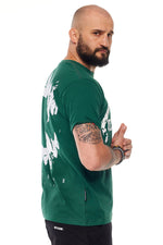 T-Shirt Octagon Zęby bottle grün