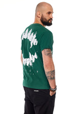 T-Shirt Octagon Zęby bottle grün