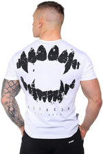 T-shirt Octagon Zęby white
