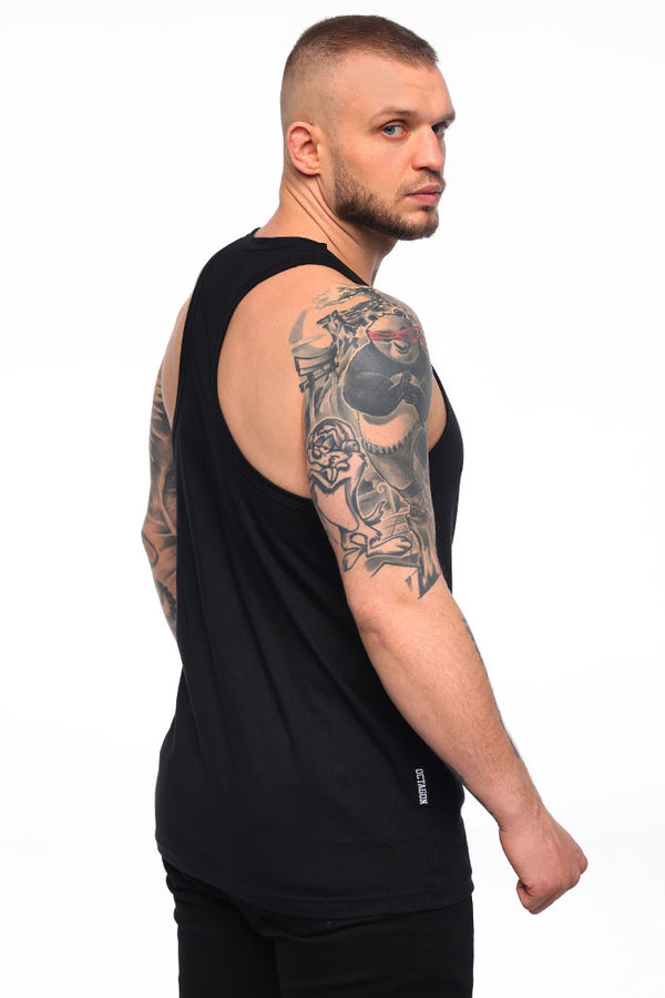 Tanktop Octagon Small Logo schwarz