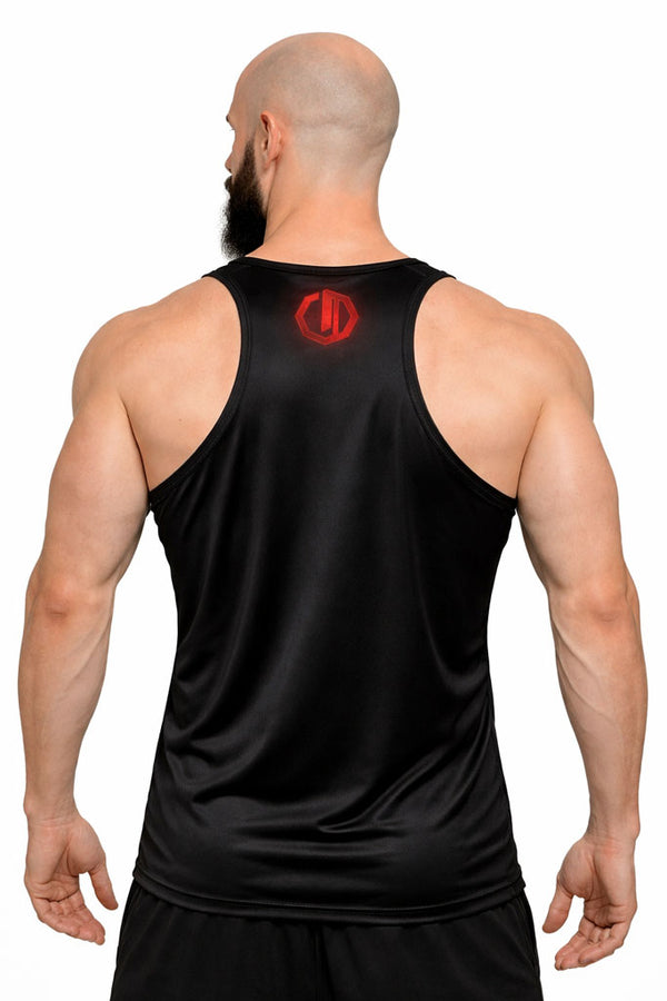 Tanktop Legion Octagon sportowy Conquest schwarz/rot