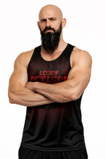 Tanktop Legion Octagon sportowy Conquest schwarz/rot