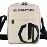 Umhängetasche Legion Octagon Siena ecru schwarz